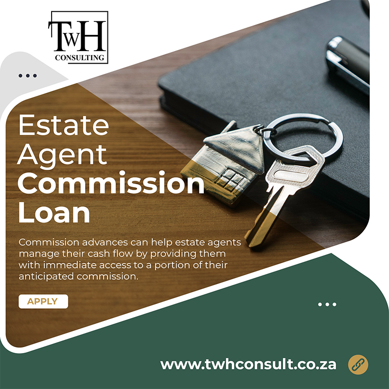 Estate Agents Commission Advances and Loans Bellville